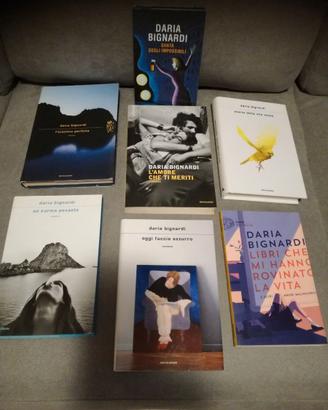 7 libri della giornalista DARIA BIGNARDI