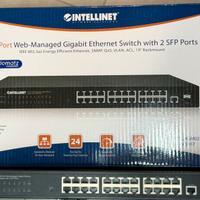 Switch 24 Port Web Managed Gigabit Ethernet