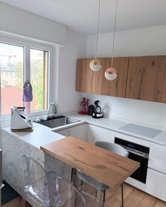 Cucina Lube Lux 2021 con elettrodomestici Hotpoint