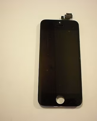 Display compatibile nero nuovo per APPLE IPHONE 5