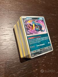 Lotto 154 Carte Pokémon original Espansioni Recent