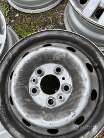 Cerchi acciaio 15" ducato