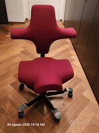 Sedia scrivania ergonomica HAG Capisco 8600