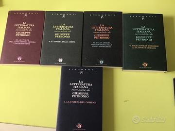 La letteratura italiana, Giuseppe Petronio