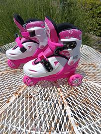 Pattini Bambina Roller Skate Rosa 26-30