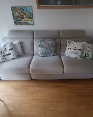 Divano 4 posti con meccanismo relax