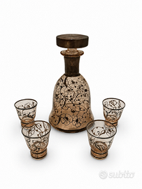 Set da rosolio, caraffa e bicchierini