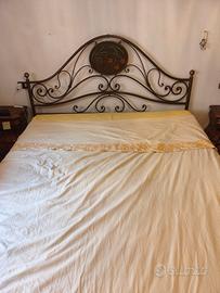 letto in ferro battuto