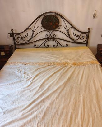 letto in ferro battuto