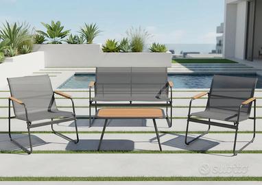 Set Relax Giardino Economy in Resina o Acciaio 