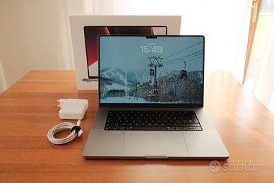 MacBook Pro 16” Apple M1 Pro – 16GB RAM – 1TB SSD