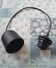 Pendel E27 nero 