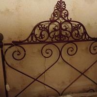 letto in ferro battuto