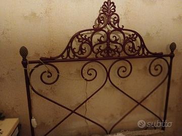 letto in ferro battuto