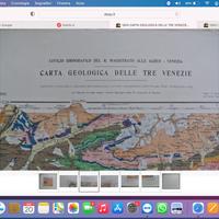 1924 Carta Geo. delle tre Venezie Regio Magistrato