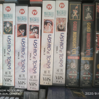 6 film cartoni animati, anime giapponesi in Vhs