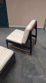 coppia di poltrone vintage design