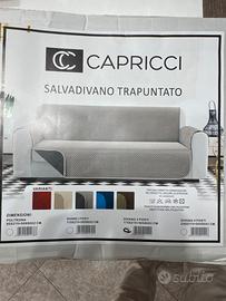 Copridivano salvadivano trapuntato 2/3 posti nuovo