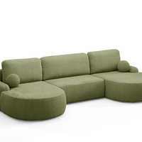 UN DIVANO SUPER ALLA MODA CON I CUSCINI CIRCOLARI!