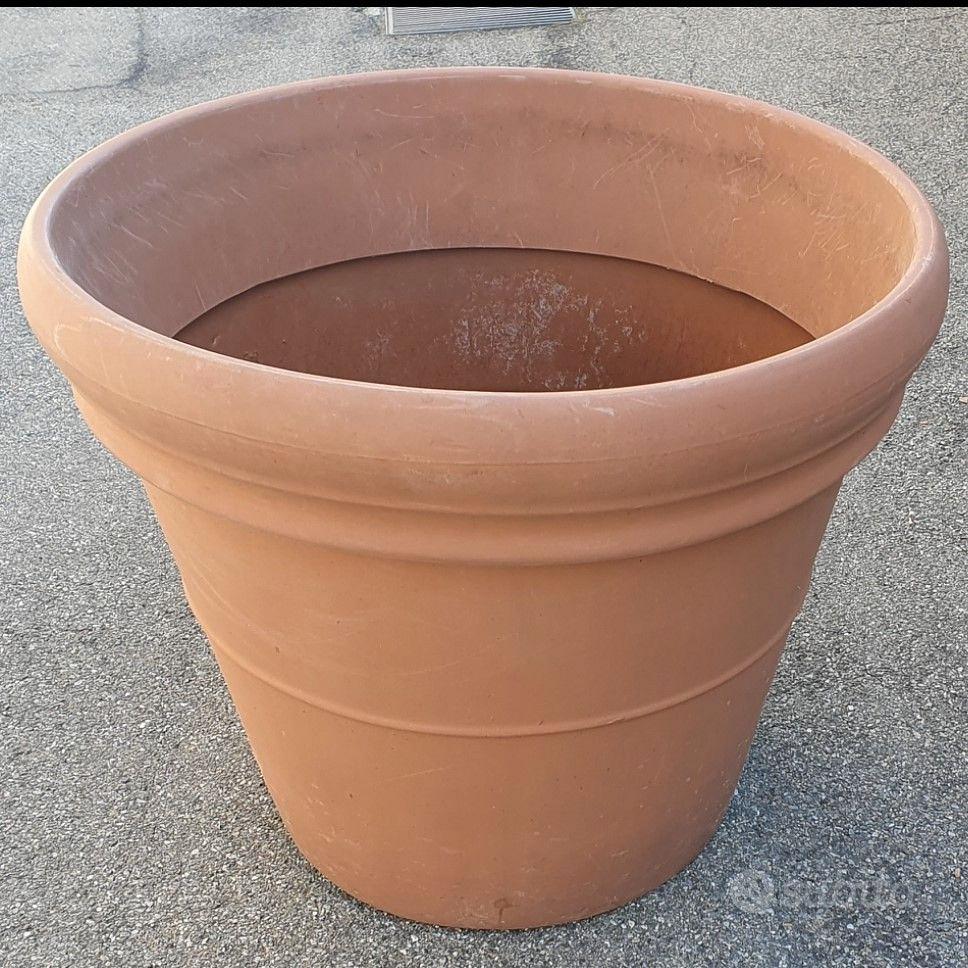 Vaso rotondo in RESINA di VETRO 65cm o 85cm - Giardino e Fai da te In