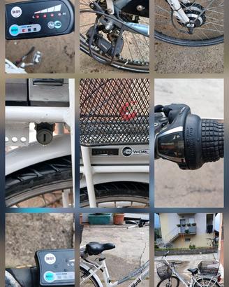 Citybike  donna elettrica usata .