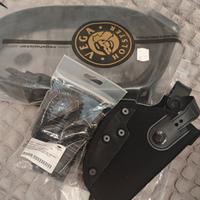 Fondina Cinturone e laccetto per arma 9x21 