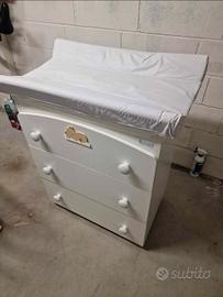 culla e fasciatoio Azzurra Design