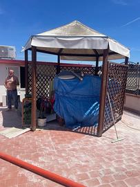 Gazebo in legno