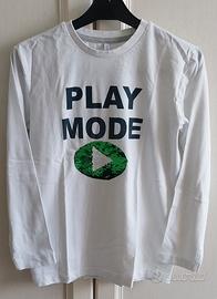 Maglietta maniche lunghe 10/11 anni 146 cm