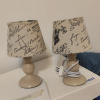 COPPIA ABATJOUR NUOVI