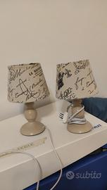 COPPIA ABATJOUR NUOVI