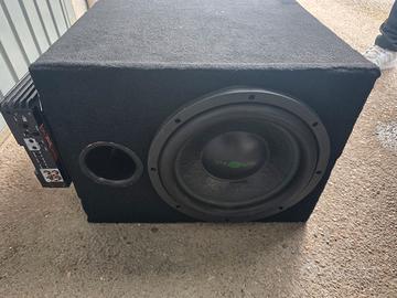 subwoofer + amplificatore 
