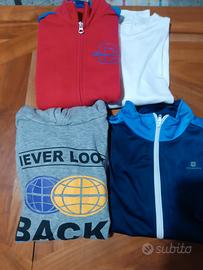 Maglie felpe 10-12 anni 