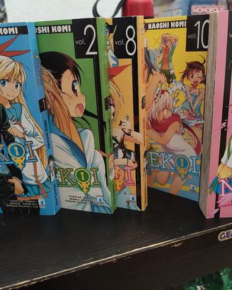 nisekoi e sword art online, manga