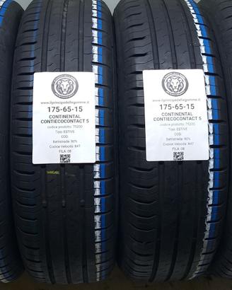 4 GOMME 175 65 15 CONTINENTAL A75200
