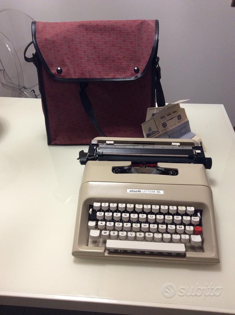 Macchina da scrivere olivetti lettera 35 l + borsa - Collezionismo