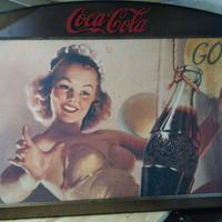 targhe e quadri in legno Coca Cola