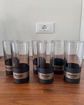 Set 6 bicchieri Wild Turkey