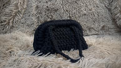 Crochet Clutch Bag Nera