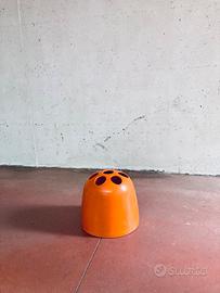 Artemide dedalo portaombrelli raro arancio 