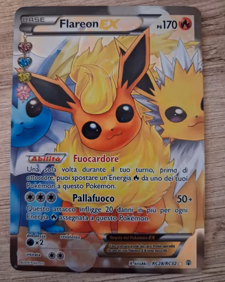 Pokemon Flareon EX 