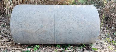 Cisterne serbatoi acqua 2000 L. in acciaio zincato