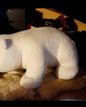 Peluche Orso Polare Gigante XXL Bianco