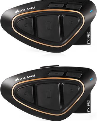 KIT DOPPIO Interfoni Midland BTX1 PRO
