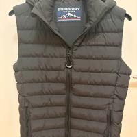 Piumino snanicato Superdry nero