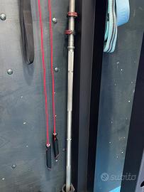 Bilanciere 10 kg con dischi in ghisa da 5 kg