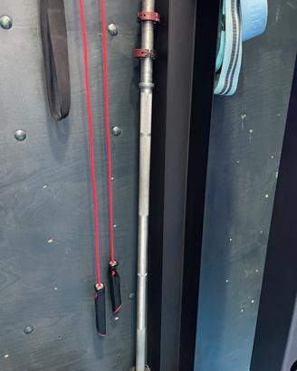 Bilanciere 10 kg con dischi in ghisa da 5 kg