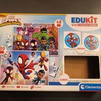 Puzzle and Game 4in1 Spidey