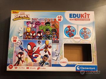 Puzzle and Game 4in1 Spidey