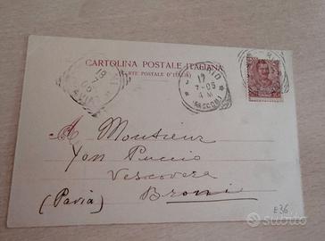 Cartolina SONDRIO 1905 Santuario SASSELLA "Process